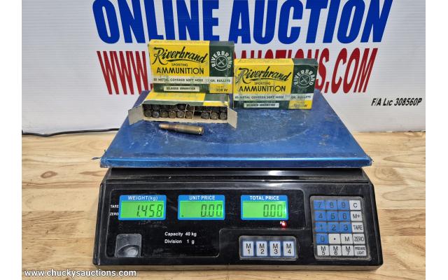 LOT 553 RIVER BRAND 308 AMMO