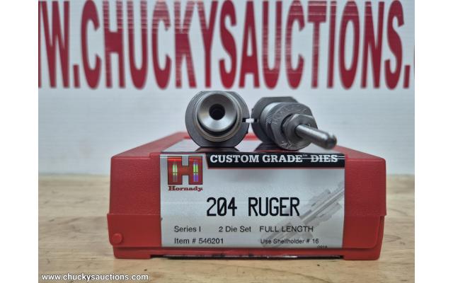 LOT 451 HORNADY 204 RUGER DIES