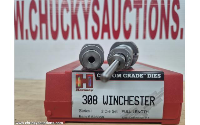 LOT 455 HORNADY 308 DIES