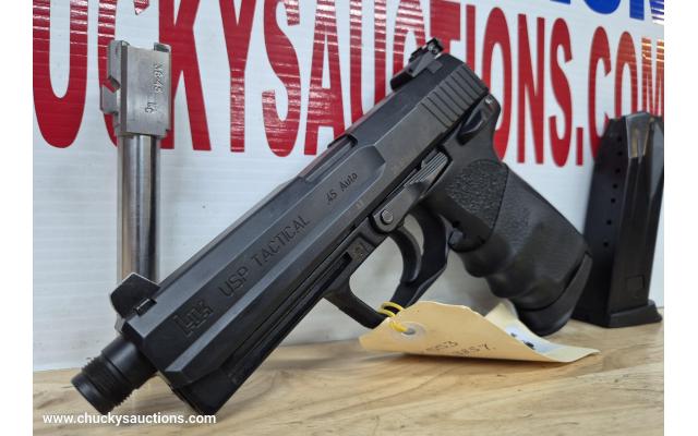 LOT 524 H K USP TACTICAL 45ACP FU553