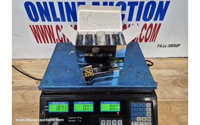 LOT 530 RWS 22LR HV APPROX 1.898 KG