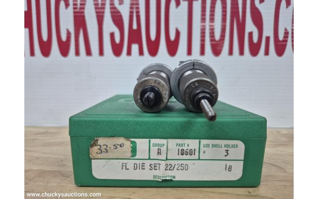 LOT 548 22-250 RCBS DIES