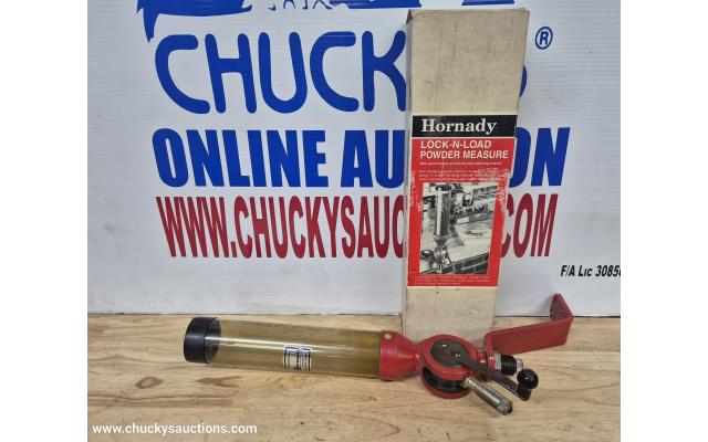 LOT 554 VINTAGE HORNADY POWDER MEASURE