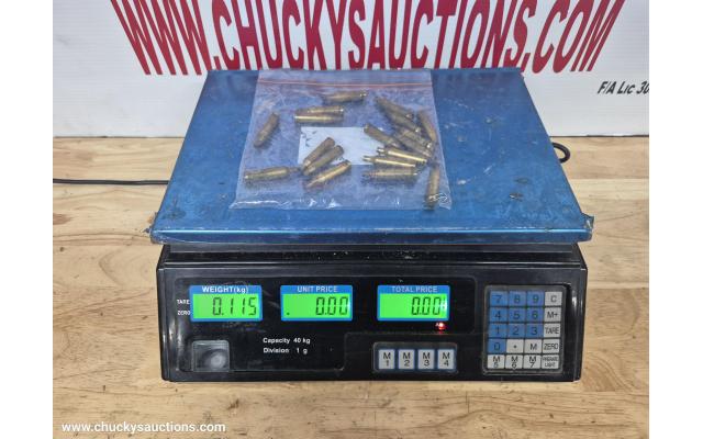 LOT 556 17 REMINGTON BRASS