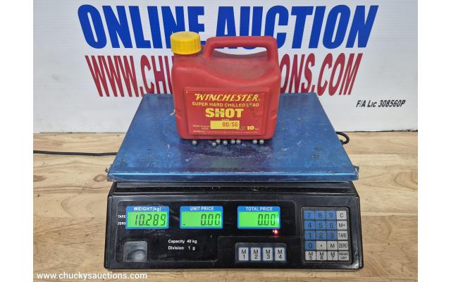 LOT 562 WINCHESTER SHOT 00/SG APPROX 10.289KG