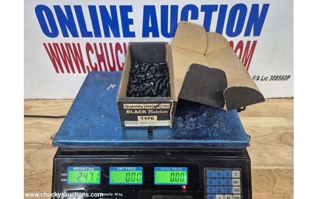LOT 563 38 158GR SEMI WAD CUTTER PROJECTILES APPROX 2.471KG