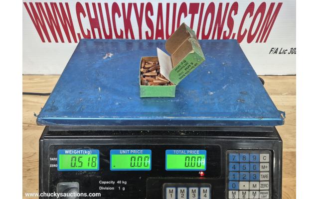 LOT 565 SIERRA 6MM PROJECTILES