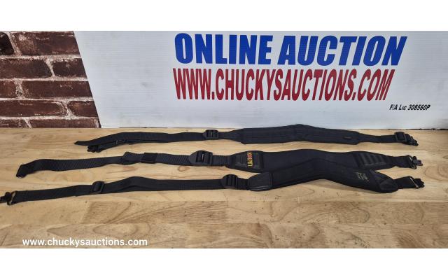 LOT 586 RIFLE SLINGS