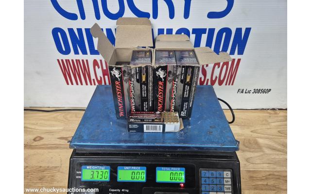 LOT 632 WINCHESTER POWER POINT 22LR APPROX 3.730KG