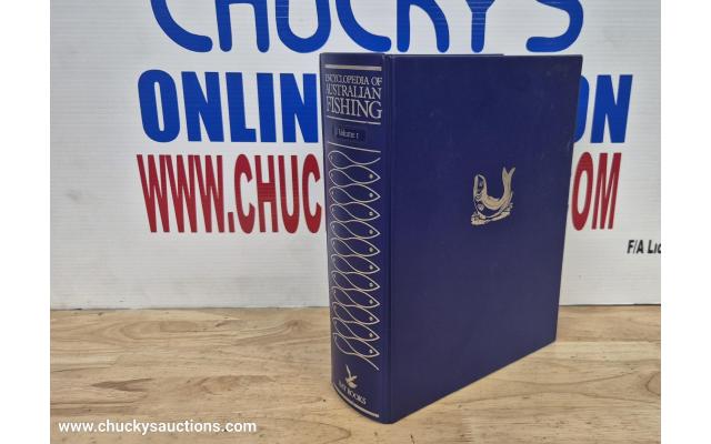 LOT 690 ENCYLOPEDIA OF AUSTRALIAN FISHING VOL 1  BOOK