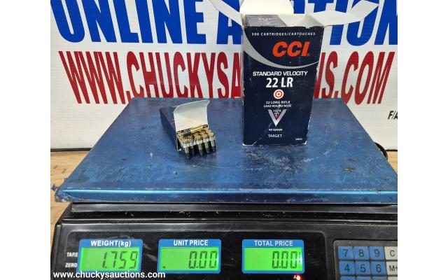LOT 734 CCI STANDARD 22LR APPROX 1 BRICK