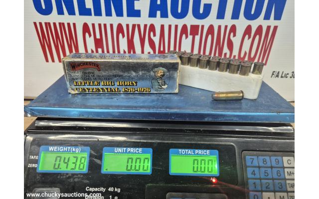 LOT 750 WINCHESTER LITTLE BIG HORN 44-40 AMMO