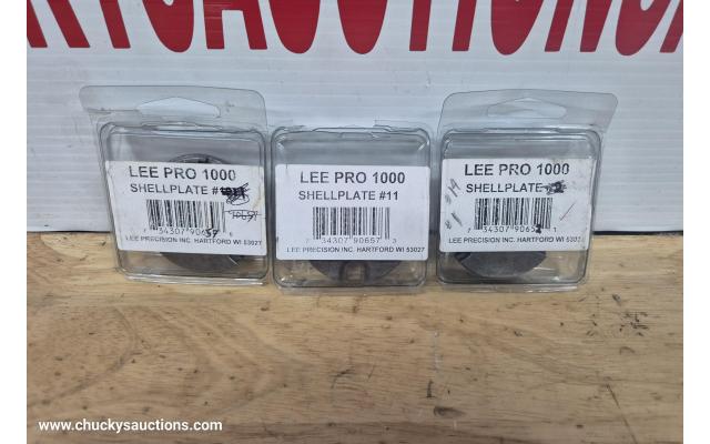 LOT 765 ASSORTED  LEE 1000 SHELL PLATES