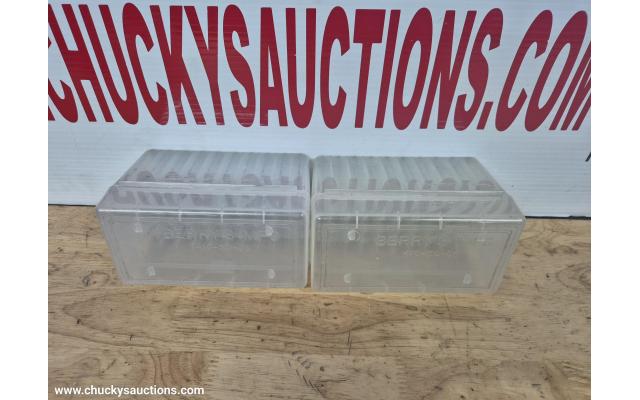 LOT 775 BERRY 410 3006 300WM CLEAR BOXS 50RNDS X2