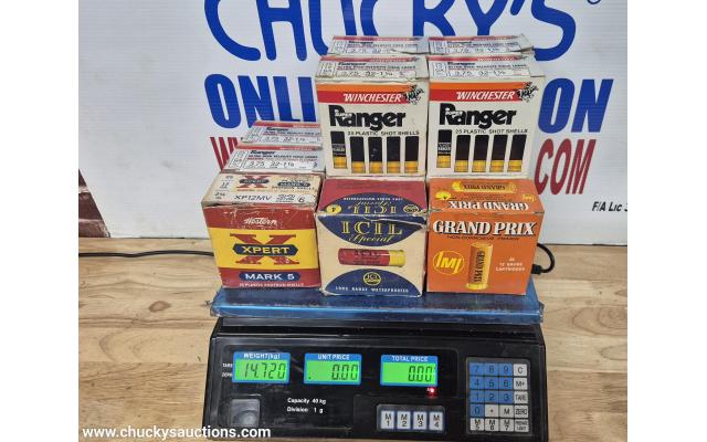 LOT 835 ASSORTED 12 GA AMMO APPROX 14.720KG