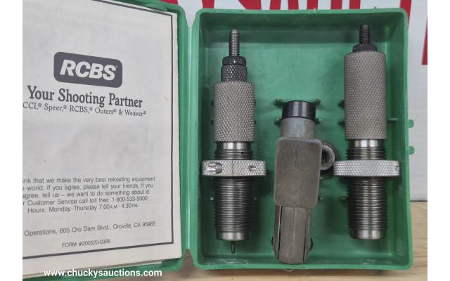 LOT 854 RCBS 270 DIES H PRIMER + SHELL PLATE FOR BOTH