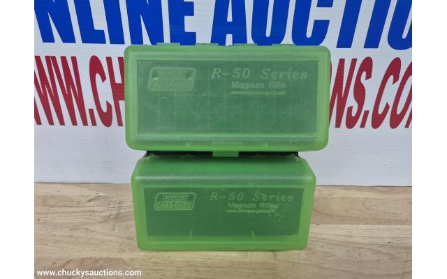 LOT 870 MTM AMMO CASE R-50 MAGNUM RIFLE