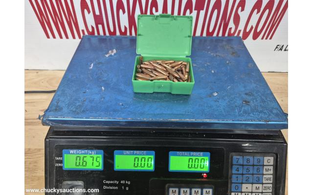 LOT 876 6MM 100 GR PROJECTILES
