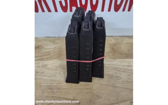 LOT 889 5X 10 SHOT GLOCK 17 MAGS