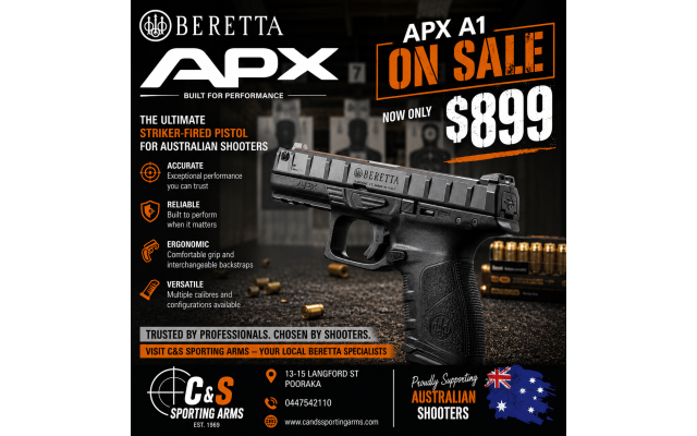 Beretta APX 9mm NEW!!!