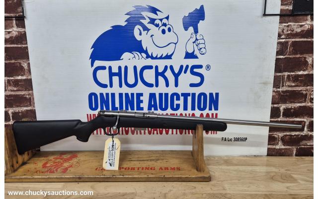 LOT 909 SAVAGE 93R17 STAINLESS DV207
