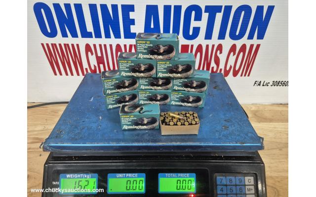 LOT 938 REMINGTON VIPER 22LR APPROX 1.621KG