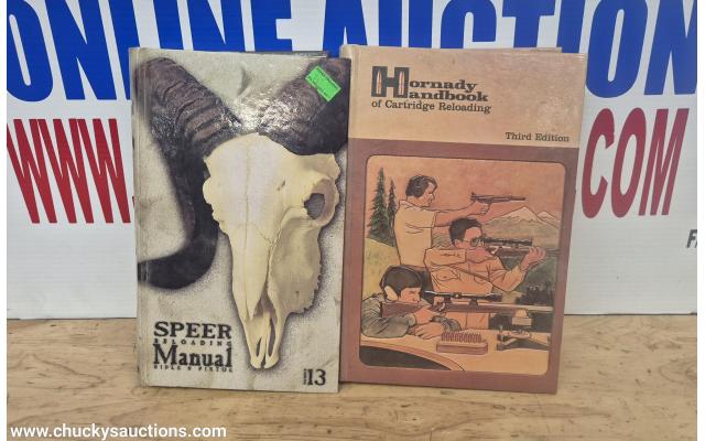 LOT 1095 RELOADING BOOKS