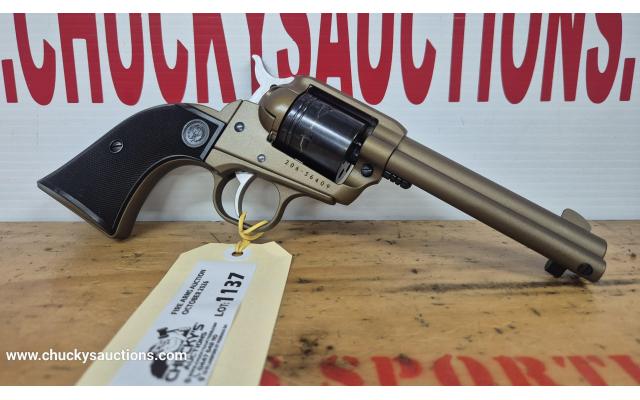 LOT 1137 RUGER WRANGLER 22LR REVOLVER GB851