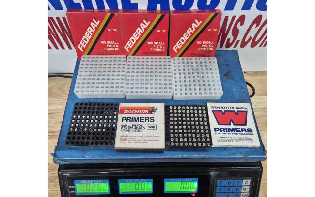 LOT 1163 ASSORTED PRIMERS