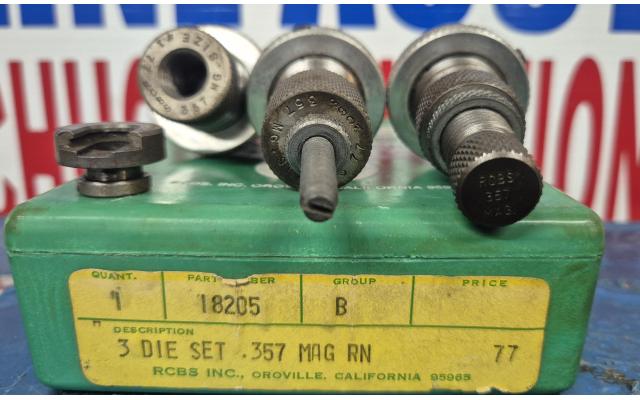 LOT 1166 RCBS 357 DIES