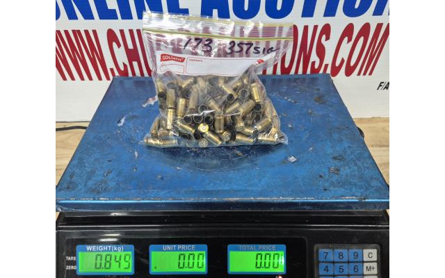 LOT 1174 357 SIG  BRASS APPROX 173