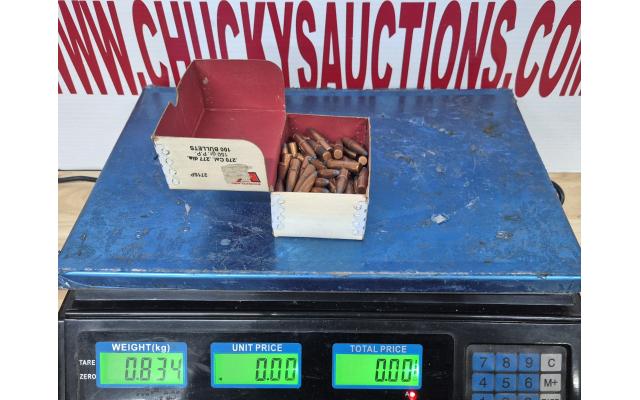 LOT 1176 WINCHESTER 270 PROJ APPROX 0.834 KG