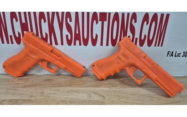 LOT 1189 BLACK HAWK TRAINNIG DUMMY GLOCKS