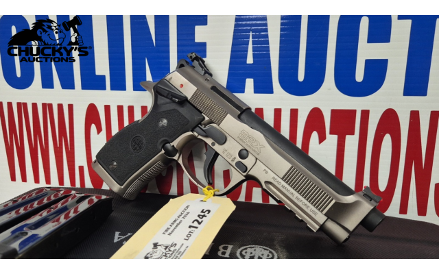 LOT 1245 BERETTA 92X 9MM GC678