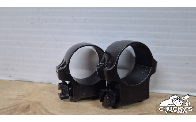 LOT 1251 RUGER M77 RINGS 1 INCH