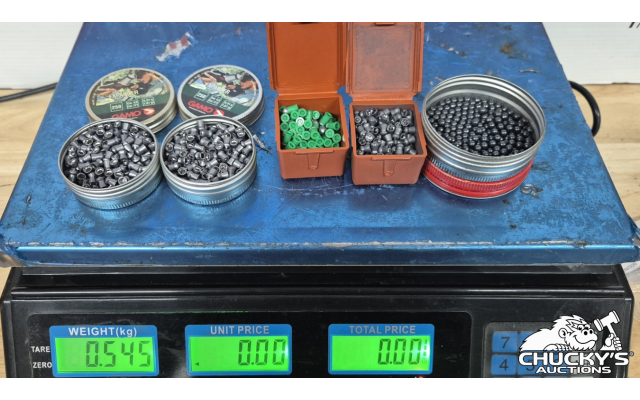 LOT 1257 ASSORTED SLUGS BBS 177