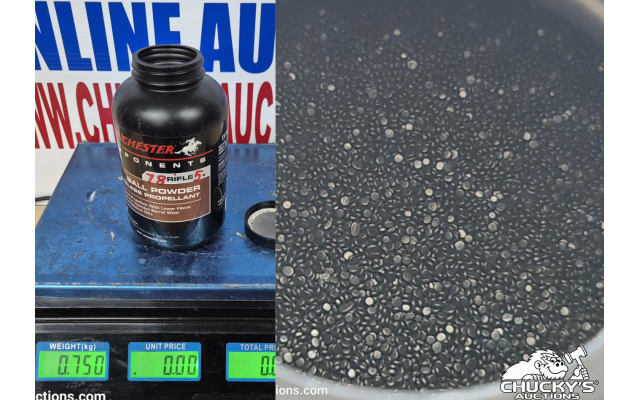 LOT 1274 WINCHESTER BALL POWDER APPROX 0.750KG