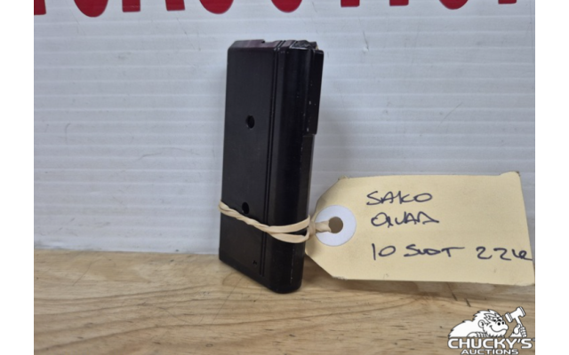 LOT 1295 SAKO QUAD 10 SHOT 22LR MAGAZINE