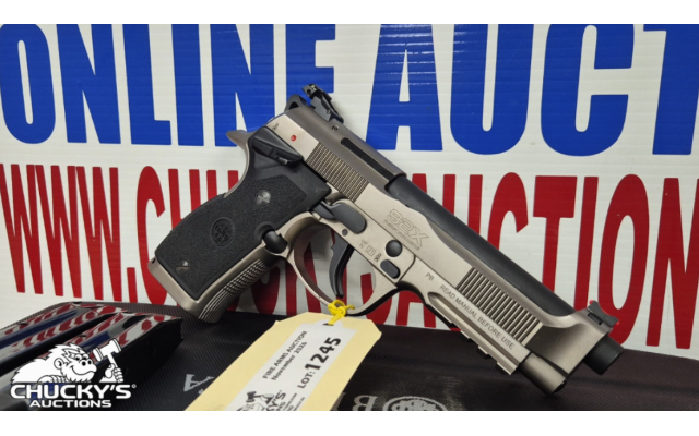 LOT 1245 BERETTA 92X 9MM GC678